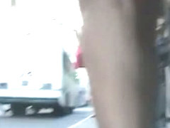 I made an upskirt video of some nice beauties on the street