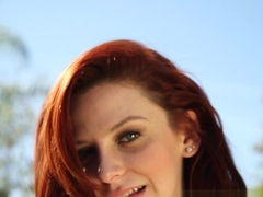 Incredible pornstar Emma Evins in Exotic Redhead, College adult movie