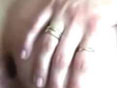 Captivating wife acquires twat and butt drilled on homemade