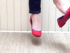 red flats dangling (oldvideo)