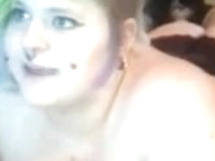 Huge breasts goth webcam user vampvara