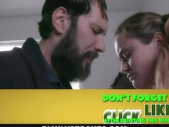 Lily Glee in Disciplined Stepdaughter Dick Down - FamilyStrokes
