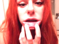 JOI video for daddy so I don't have to go to school (braces/tongue fetish)