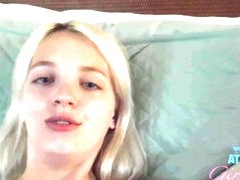 Kat is a sweet, blonde hitchhiker who likes having sex with strangers until she gets creampied
