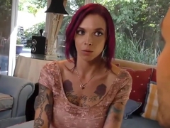 Black Monster Cock and Anna Bell Peaks