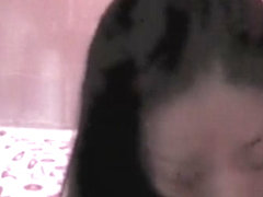 Asian girl gives blowjob & oral creampie! Cum twice in her mouth