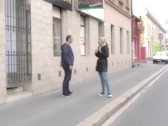 HUNT4K. Sex for cash with stranger drives blonde to several