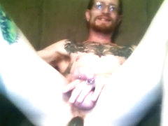 Webcammer Drgreenthumbxxx and his toys put on show for a crowd