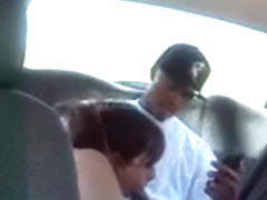 Nitobe's Cuckold Vault: Another black sucked off by white bitch in backseat