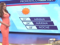 Forecast with the hottest weather girl ever!