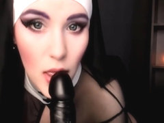 Young nun loves a lot of sex