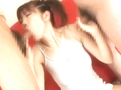 Amazing Japanese whore Mai Kurokawa in Fabulous Blowjob/Fera JAV scene
