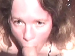Camera training for submissive cocksucker