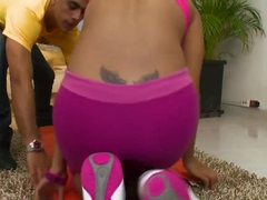 Massing Angie's ass is a real happiness