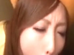 Splendid Asian Hostess Mouth Fucked Hard In The Elevator